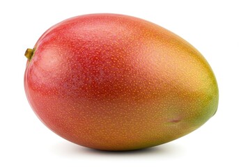 Ripe Red Mango Fruit Fresh Tropical Summer Sweet Delicious Healthy Food Juice Snack Taste Image