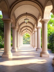 Fototapeta premium Historic Archway Walkway