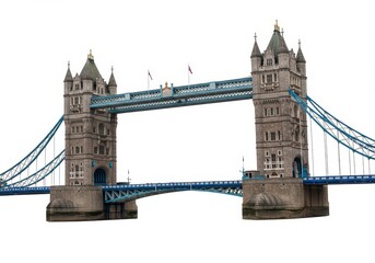 Iconic London Tower Bridge Detailed Architecture Famous Landmark British Travel England Cityscape