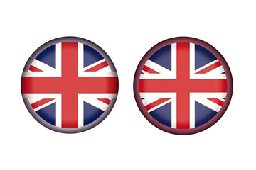 Obraz premium united kingdom flag stamps, United kingdom flag buttons, stamps, UK flag STAMPs or logos, England or UK flag logos, stamps of UNITED KINGDOM flag