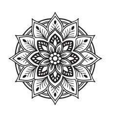 Obraz premium vector mandala