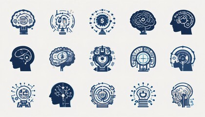 Artificial Intelligence: A Visual Exploration of Brain-Computer Interfaces and Technological Advancements