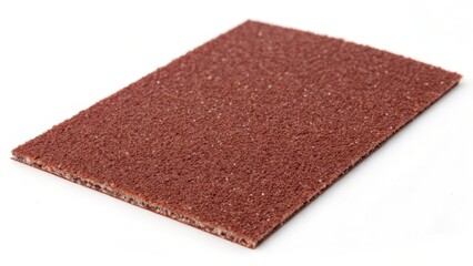 Red Textured Sheet Material Sample