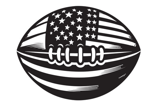 recommend clip art: American football logo silhouette vector, American football logo icon silhouette, american football player silhouette, black silhouette of a american football silhouette vector on white background 