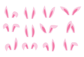 Cute Pink Bunny Ear Set Design