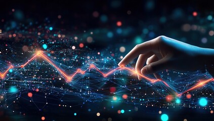 Hand Touching Abstract Data Graph