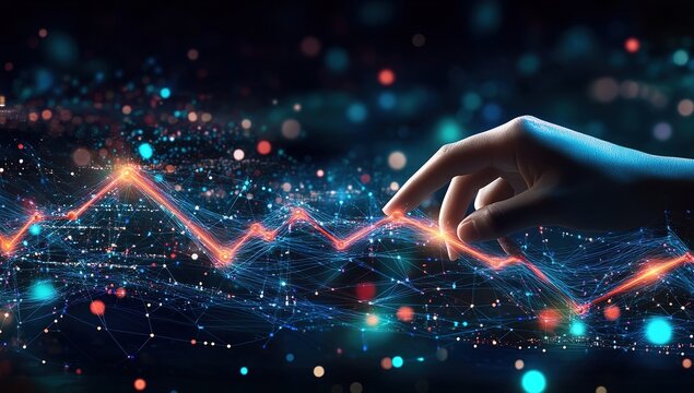 Hand Touching Abstract Data Graph