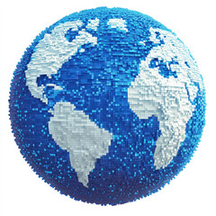 blue earth globe