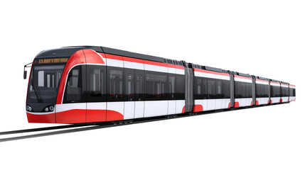 Fototapeta premium train in motion on transparent background