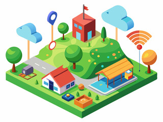 digital twin of a farm