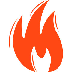 Doodle Fire Flame Icon