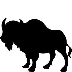 Sacrificial Animal Silhouette
