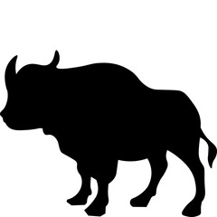 Sacrificial Animal Silhouette
