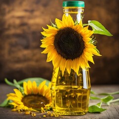 sunflower oil and sunflower