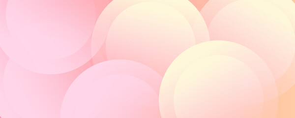 abstract background.modern.minimalist.pink and yellow gradations.circle effect.memphis.trendy .eps 10. vector illustration. modern