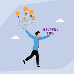 Flat Vector Helpful Tips and Ideas