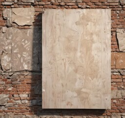 Weathered paper posters, glued, overlapping, outdoor wall texture,  peeling,  weathered,  mockup