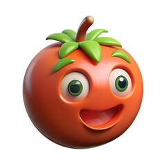Obraz premium tomato cartoon character