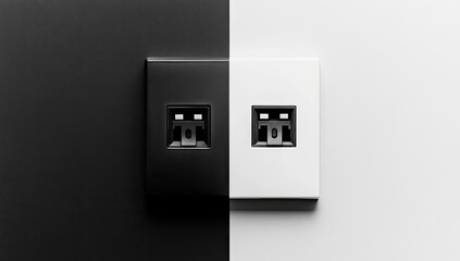 Contrasting Electrical Outlets