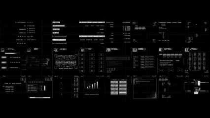 Stunning digital infographics bring business data to life, blending dynamic charts, sleek...