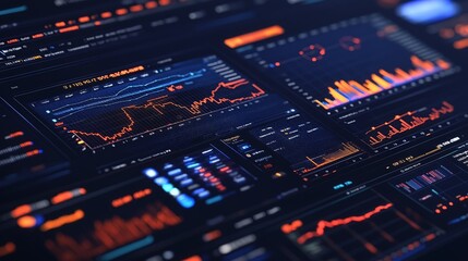 Floating token staking reward distribution simulator dashboard, isolated, PNG format, transparent background. Varient 3