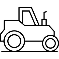 Farming Tractor Icon