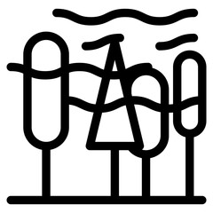 Vector Icon Cyclone, disaster, earth, hurricane, storm