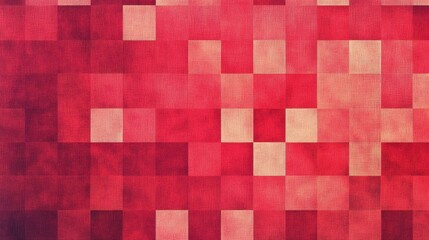 Fototapeta premium red pixelated fabric texture background