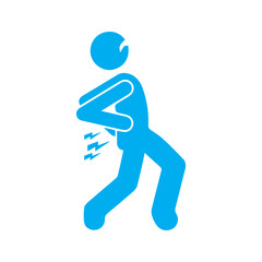 backache colored icon