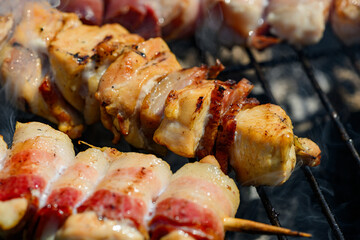 Skewer (Serbian: Raznjici) is a popular Serbian specialty of grilled meat, equivalent of the Greek souvlaki and Turkish şaşlık.