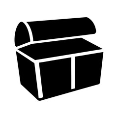 Open Treasure Chest, Symbolic of Riches, Secrets, and the Unknown Adventure
