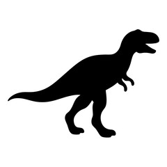 Tyrannosaurus Rex Silhouette A Timeless Image of a Prehistoric Predator