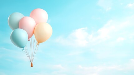 Inspiring living room interiors with floating balloons for a bright atmosphere