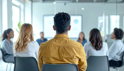 business people in a conference room