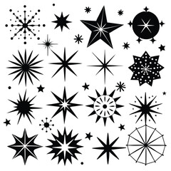 Sparkle Set. Collection of 32 Premium Quality Icons
