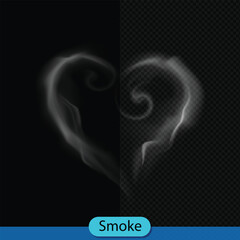 transparent smoke vector