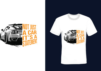  JDM Sport Car Line Art T-Shirt