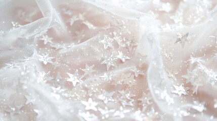 星　レース　スパンコール