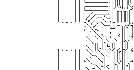 Abstract technology. Vector illustration