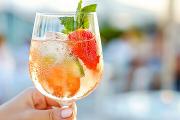 Bartender training in hospitality school focuses on mixing cocktails and enhancing drink presentation skills