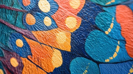 abstract butterfly wing texture