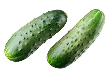 a close up of a cucumber