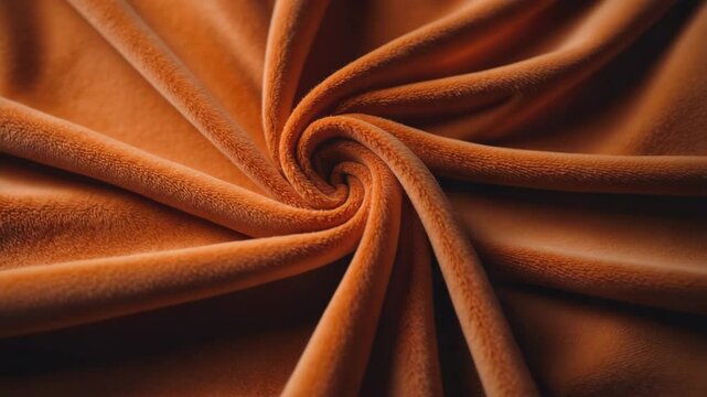 Texture of gentle fleece, creases of fabric, backdrop