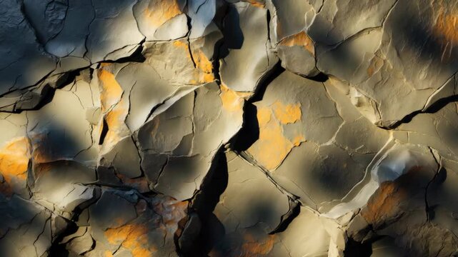 texture exhibiting a plastic quality