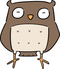 Illustration of owl
