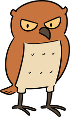 Illustration of owl
