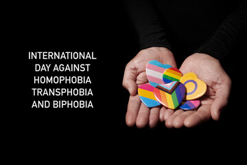 the text international day against homophobia