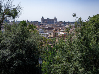 Fototapeta premium View of the Altar of the Fatherland in Rome