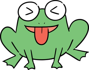 Illustration of frog
