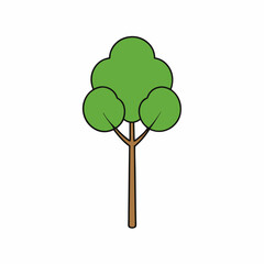 green tree vector